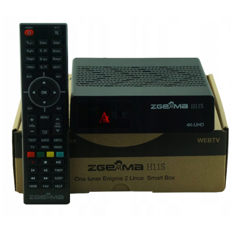 TUNER ZGEMMA H8.2H DEKODER SAT + DVB-T2 HEVC ENIGMA2 E2 - Sklep